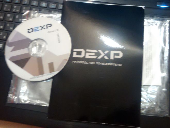 Комплектация ноутбука DEXP Aquilon O100